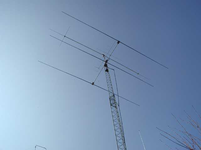 Antenna completely assembled