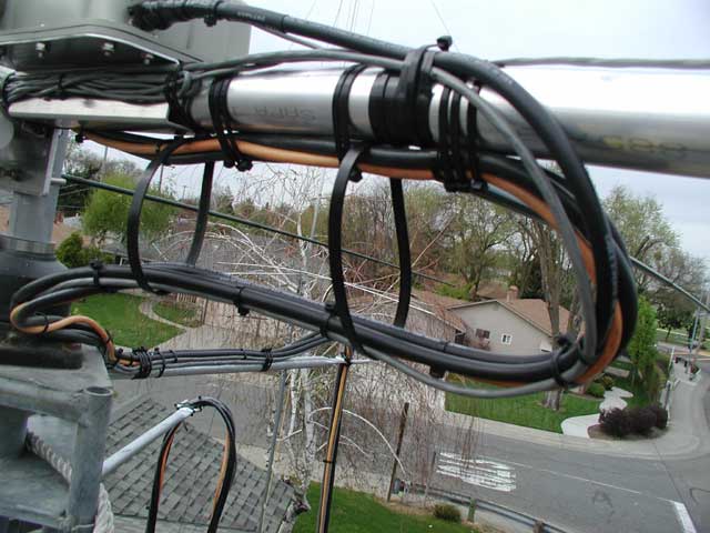 SteppIR wiring on boom