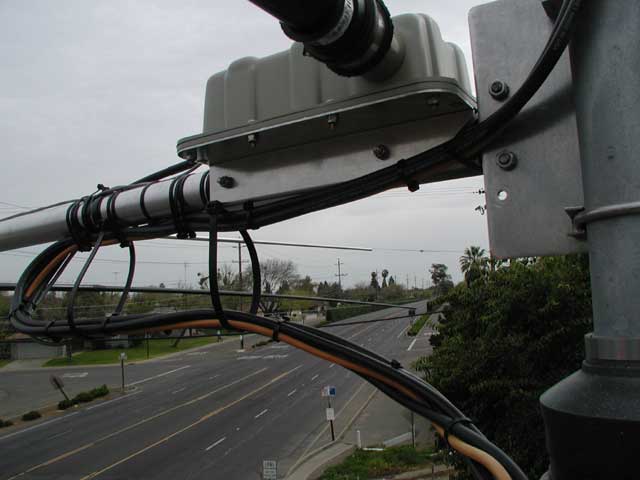 Looking up at the Sigma an 2m beam