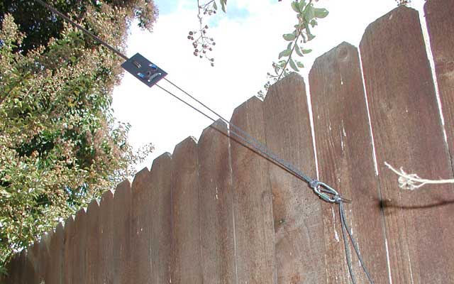 Cobra end at fence