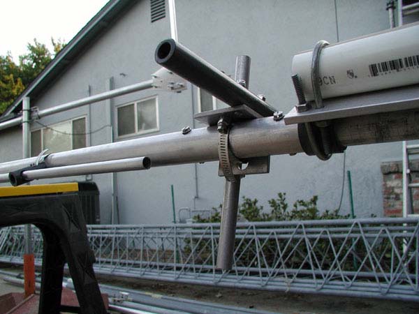 Counterpoise assembly from bottom