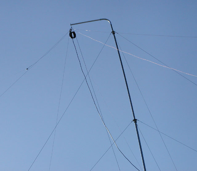 Choke coil on Maypole