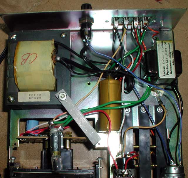 Inside the control box