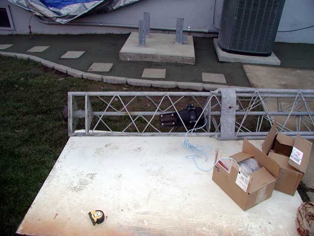 Rotor sitting in tower