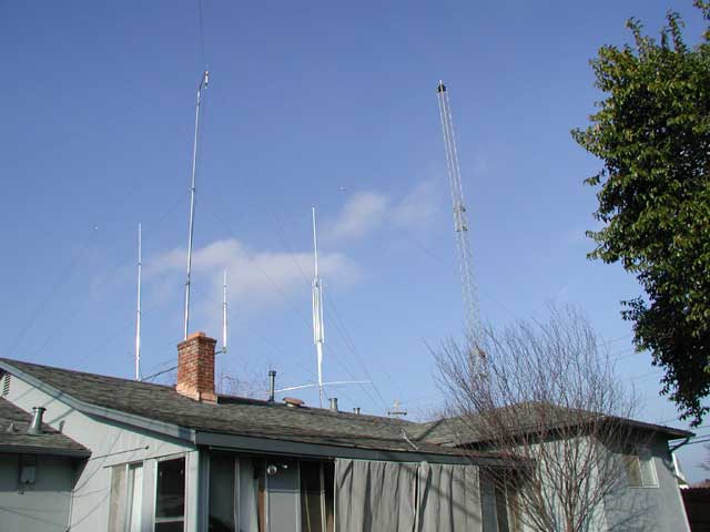 Viewed from back yard